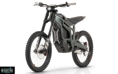 TALARIA STING R MX4 טלריה – אופנוע שטח חשמלי ברישוי אפור ספורטיבי